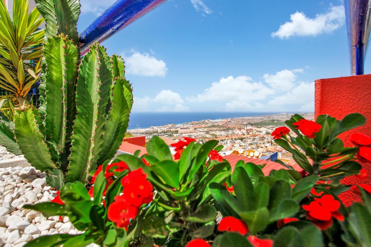 Wonderful View, Huge Terrace Solarium, Private Parking Costa Adeje (Tenerife) Exterior foto